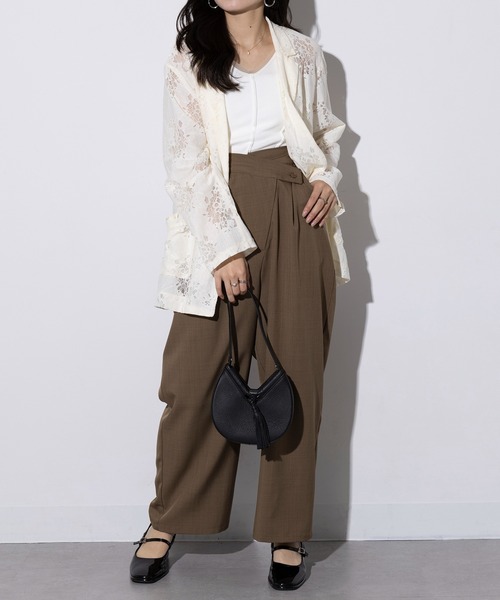 Beau're（ヴュレ）の「【BEAURE】フォーチュンクッキーショルダーバッグ mini 2way B-25213 ※（ハンドバッグ・レディース・シルバー/アイボリー/ブラック/ベージュ・FREE）」の13枚目の写真