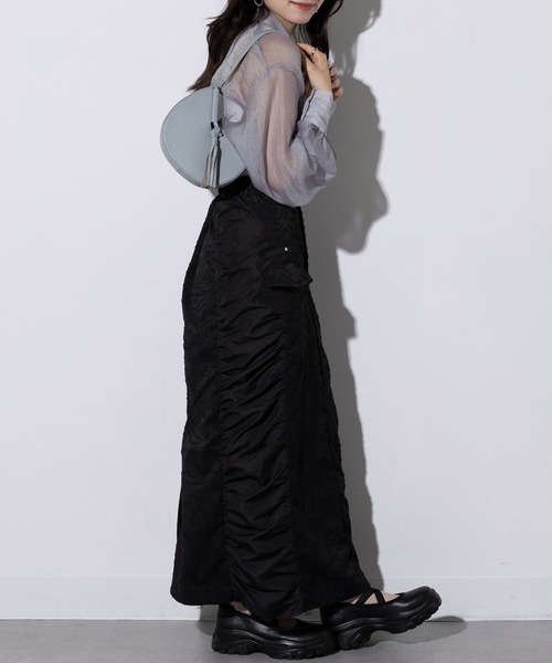 Beau're（ヴュレ）の「【BEAURE】フォーチュンクッキーショルダーバッグ mini 2way B-25213 ※（ハンドバッグ・レディース・シルバー/アイボリー/ブラック/ベージュ・FREE）」の19枚目の写真