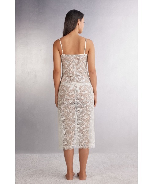 intimissimi シルク スリップ ワンピース インティミッシミ Intimissimi（インティミッシミ）の「Her Beauty シルク＆レース