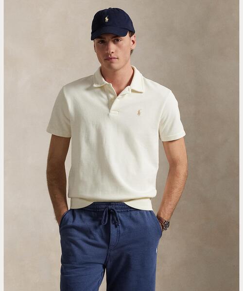 【新品・未使用】Polo ラルフローレン ループバック　フリース　ポロカラー ループバック フリース ポロカラー スウェットシャツ