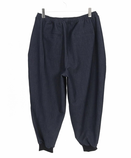 パンツ Ripstop Like Stretch Denim Balloon Pants CAMBIO(カンビオ)】 Ripstop Like Stretch Denim Balloon Pants
