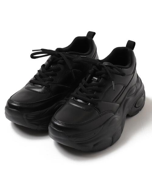 WEGO（ウィゴー）の「WEGO/【25年春夏新作】クリアライトソールスニーカー（スニーカー・レディース・キャメル/ホワイト/ブラック・SMALL/X-LARGE/LARGE/MEDIUM）」の6枚目の写真