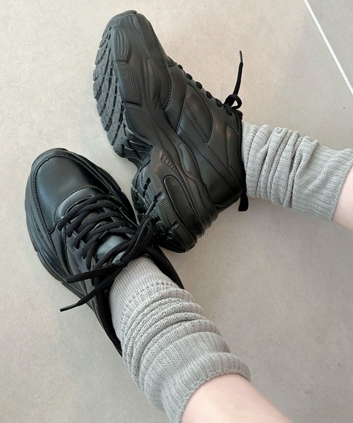 WEGO（ウィゴー）の「WEGO/【25年春夏新作】クリアライトソールスニーカー（スニーカー・レディース・キャメル/ホワイト/ブラック・SMALL/X-LARGE/LARGE/MEDIUM）」の21枚目の写真