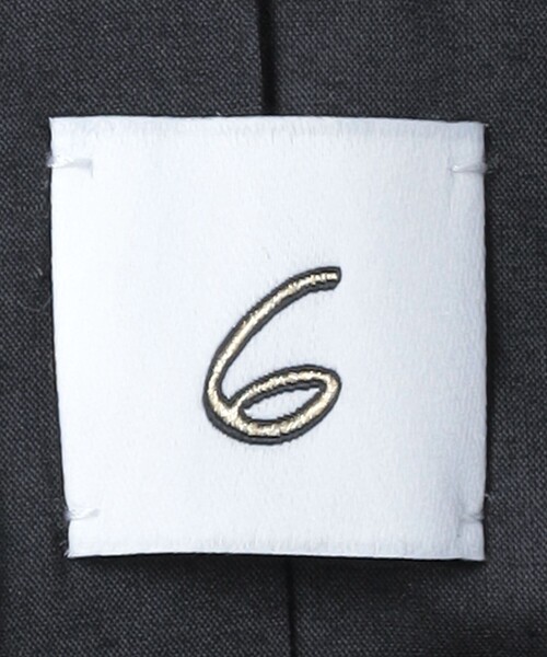 6(ロク)の「<6(ROKU)>ネップ ストライプ テーラードジャケット:(テーラードジャケット・レディース・ネイビー・36/38)」の14枚目の写真