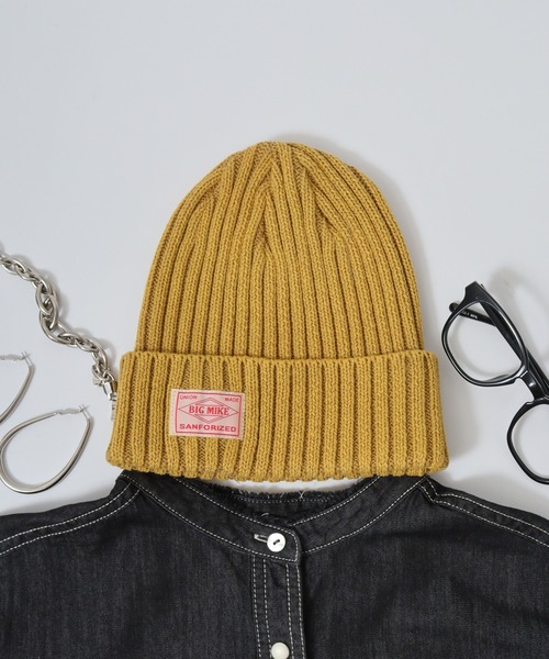 BIG MIKE Pigment Cotton Knit Watch ピグメント コットン ニット 