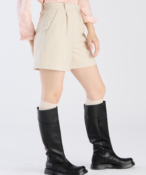To b. by agnes b.（トゥービーバイアニエスベー）の「ブークレヴィシーパンツコート（その他パンツ・レディース・ベージュ・36/38/40）」の4枚目の写真