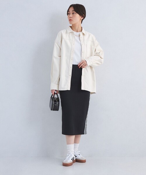 NEEDBY heritage(ニードバイヘリテージ)の「【別注】<NEEDBY heritage>デニム シャツ(シャツ/ブラウス・レディース・オフホワイト/コバルトブルー・FREE)」の7枚目の写真