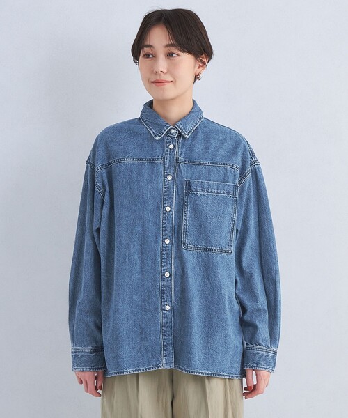 NEEDBY デニムシャツ セール】【別注】＜NEEDBY heritage＞デニム シャツ（シャツ