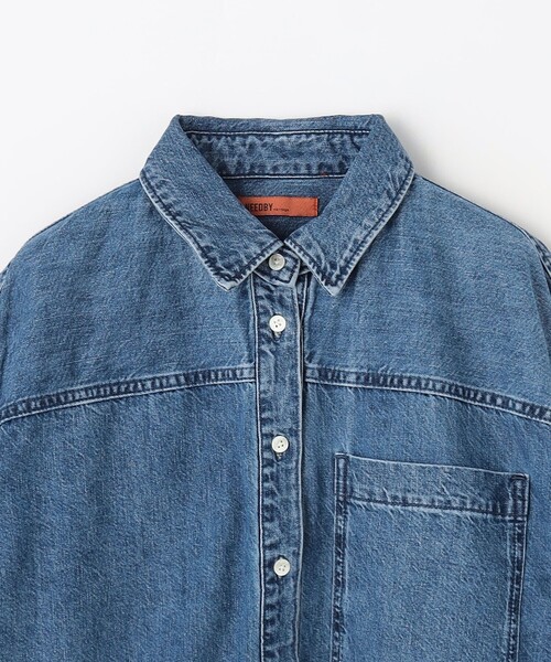 NEEDBY デニムシャツ セール】【別注】＜NEEDBY heritage＞デニム シャツ（シャツ