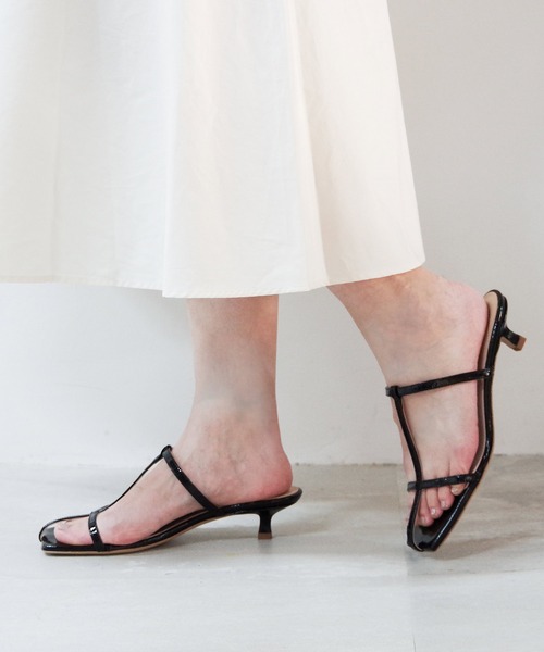 FABIO RUSCONI（ファビオルスコーニ）の「FABIO RUSCONI （ファビオ ルスコーニ） / クロスストラップサンダル 2518（サンダル・レディース・ブラック/シルバー・35/36/37/38/39）」の5枚目の写真