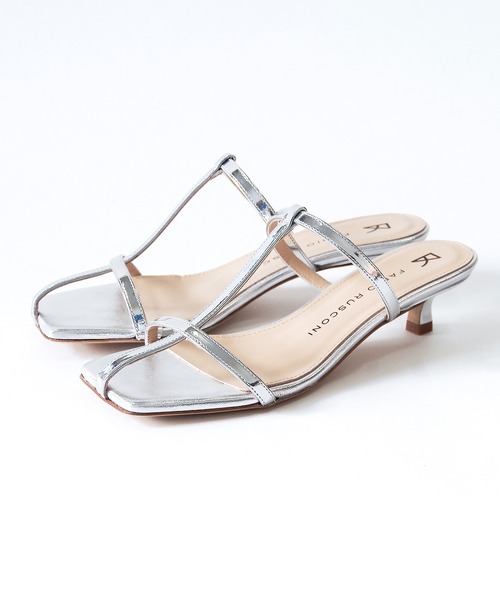 FABIO RUSCONI（ファビオルスコーニ）の「FABIO RUSCONI （ファビオ ルスコーニ） / クロスストラップサンダル 2518（サンダル・レディース・ブラック/シルバー・35/36/37/38/39）」の20枚目の写真