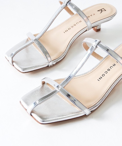 FABIO RUSCONI（ファビオルスコーニ）の「FABIO RUSCONI （ファビオ ルスコーニ） / クロスストラップサンダル 2518（サンダル・レディース・ブラック/シルバー・35/36/37/38/39）」の19枚目の写真