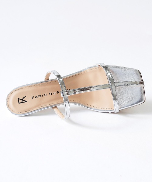 FABIO RUSCONI（ファビオルスコーニ）の「FABIO RUSCONI （ファビオ ルスコーニ） / クロスストラップサンダル 2518（サンダル・レディース・ブラック/シルバー・35/36/37/38/39）」の14枚目の写真