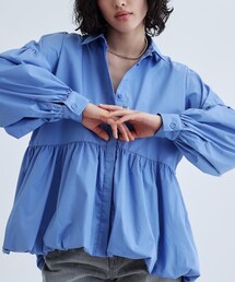 GALLEST | バルーンペプラムブラウス(シャツ/ブラウス)