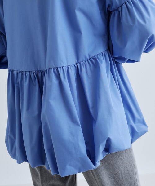 GALLEST（ギャレスト）の「バルーンペプラムブラウス（シャツ/ブラウス・レディース・ホワイト/ライトブルー/イエロー系その他/グリーン系・34/38）」の10枚目の写真