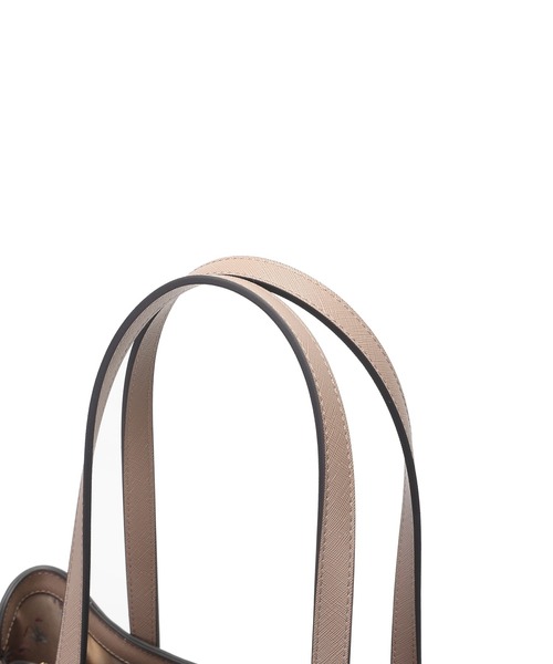 MERCURYDUO(マーキュリーデュオ)の「【MERCURYDUO/マーキュリーデュオ】通勤、通学、リクルート両アオリポケットA4トートバッグ キーチャーム付(トートバッグ・レディース・ブラック/グレイッシュベージュ/ブラウン系その他・FREE)」の9枚目の写真