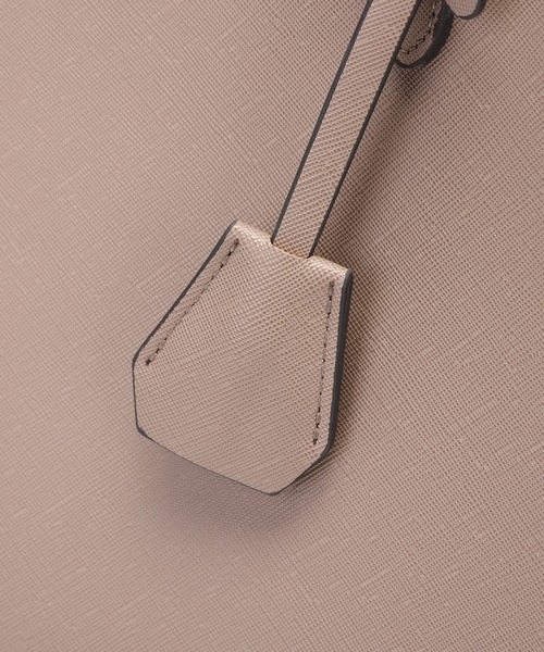 MERCURYDUO(マーキュリーデュオ)の「【MERCURYDUO/マーキュリーデュオ】通勤、通学、リクルート両アオリポケットA4トートバッグ キーチャーム付(トートバッグ・レディース・ブラック/グレイッシュベージュ/ブラウン系その他・FREE)」の10枚目の写真