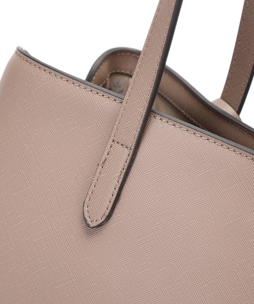 MERCURYDUO(マーキュリーデュオ)の「【MERCURYDUO/マーキュリーデュオ】通勤、通学、リクルート両アオリポケットA4トートバッグ キーチャーム付(トートバッグ・レディース・ブラック/グレイッシュベージュ/ブラウン系その他・FREE)」の11枚目の写真