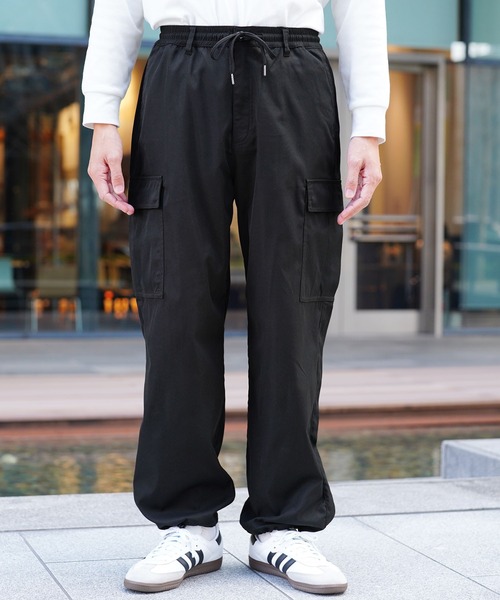 jiggys shop(ジギーズショップ)の「ワイドシルエット イージーカーゴパンツ(カーゴパンツ・メンズ・ベージュ/カーキ/ブラック・MEDIUM/SMALL/X-LARGE/LARGE)」の16枚目の写真