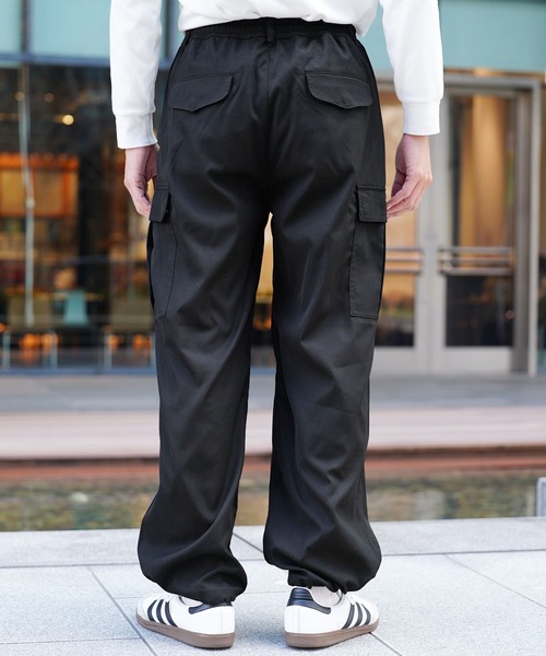 jiggys shop(ジギーズショップ)の「ワイドシルエット イージーカーゴパンツ(カーゴパンツ・メンズ・ベージュ/カーキ/ブラック・MEDIUM/SMALL/X-LARGE/LARGE)」の18枚目の写真