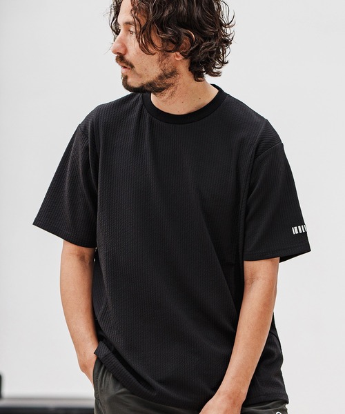 felkod(フィルコッド)の「mt9504- Cord Jersey Cut sew Tシャツ(Tシャツ/カットソー・メンズ・ホワイト/ブラック/ホワイト×ブラック・L/M/S)」の10枚目の写真