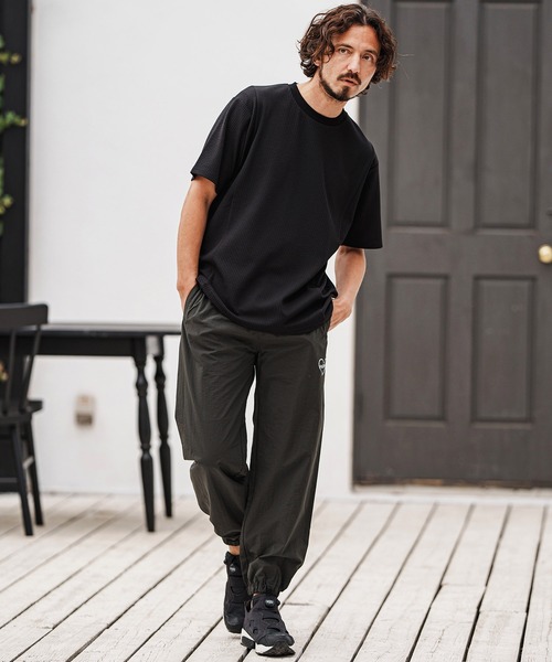 felkod(フィルコッド)の「mt9504- Cord Jersey Cut sew Tシャツ(Tシャツ/カットソー・メンズ・ホワイト/ブラック/ホワイト×ブラック・L/M/S)」の13枚目の写真
