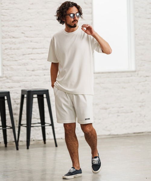 felkod(フィルコッド)の「mt9504- Cord Jersey Cut sew Tシャツ(Tシャツ/カットソー・メンズ・ホワイト/ブラック/ホワイト×ブラック・L/M/S)」の18枚目の写真