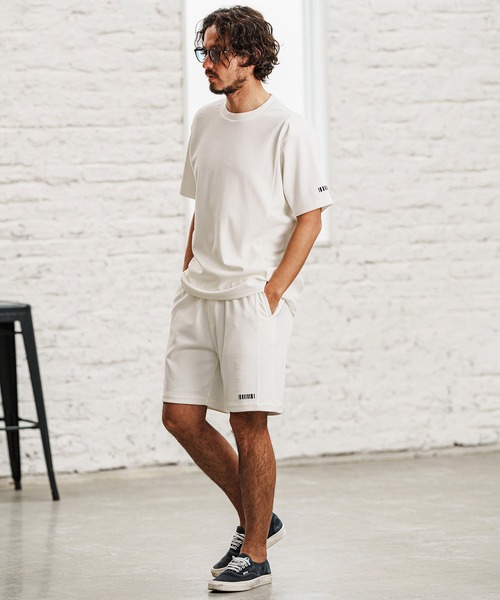 felkod(フィルコッド)の「mt9504- Cord Jersey Cut sew Tシャツ(Tシャツ/カットソー・メンズ・ホワイト/ブラック/ホワイト×ブラック・L/M/S)」の19枚目の写真