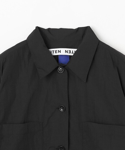 ブラウス シャツ 「CITEN」ナイロンドロストオーバーシャツ レディース CITEN ブラウス シャツ 「CITEN」ナイロンドロストオーバー