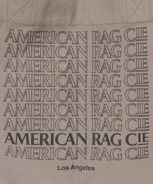 AMERICAN RAG CIE(アメリカンラグシー)の「【AMERICAN RAG CIE】リピートロゴトート(トートバッグ・レディース・ブラック/カーキ・FREE)」の11枚目の写真