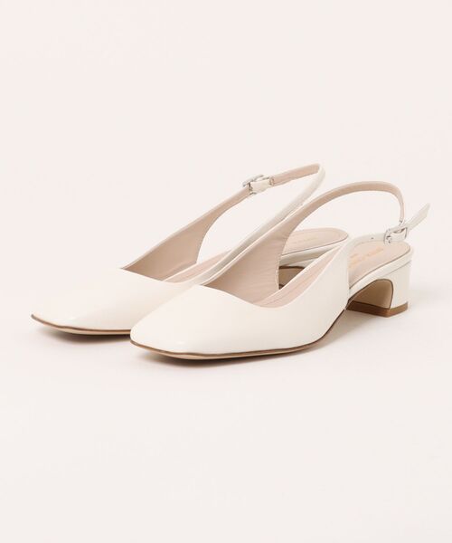 inter-chaussures(インターショシュール)の「【INTER-CHAUSSURES】スクエアトウバックバンドパンプス(I51304)(パンプス・レディース・シルバー/ブラック/アイボリー・35/36/37/38/39)」の13枚目の写真