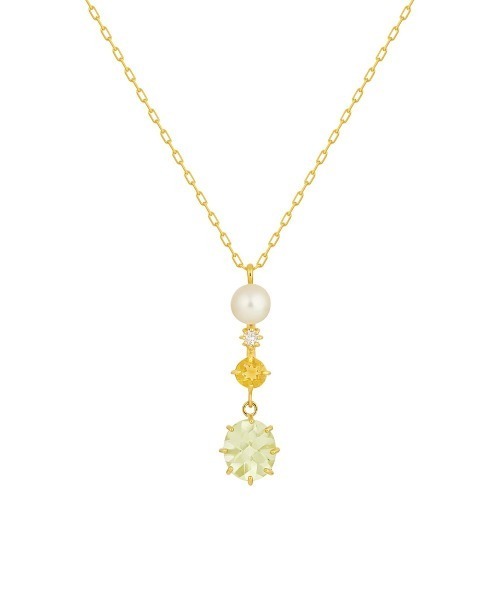 上品♪*4℃*MIMOSA Collection K10イエローゴールド ネックレス 4℃｜【MIMOSA Collection】K10イエローゴールド ネックレス