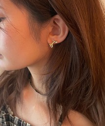 FOREVER 21 | デザインリボンピアス(ピアス（両耳用）)