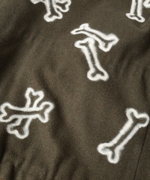 HAND PAINTING MILITARY BLOUSON