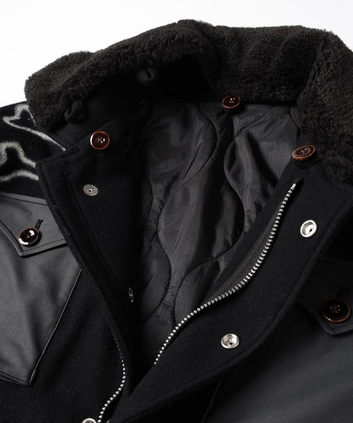ジャケット・アウター amok HAND PAINT BLOUSON HAND PAINTING MILITARY BLOUSON（ブルゾン）｜amok（アモク）の