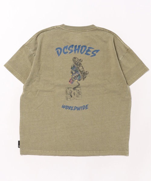 DC（ディーシー）の「DC/ディーシー キッズ Tシャツ 25 KD SKATE SKULL SS YST251533（Tシャツ/カットソー・キッズ・スミクロ/ホワイト/ベージュ・100cm/120cm/130cm/140cm/150cm/110cm/160cm）」の3枚目の写真