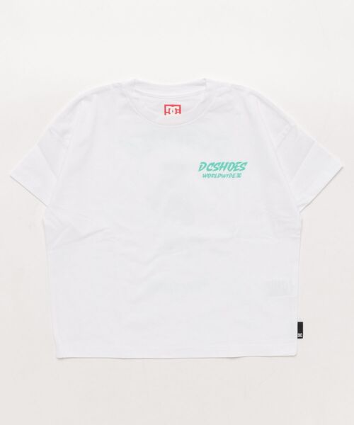 DC（ディーシー）の「DC/ディーシー キッズ Tシャツ 25 KD SKATE SKULL SS YST251533（Tシャツ/カットソー・キッズ・スミクロ/ホワイト/ベージュ・100cm/120cm/130cm/140cm/150cm/110cm/160cm）」の5枚目の写真