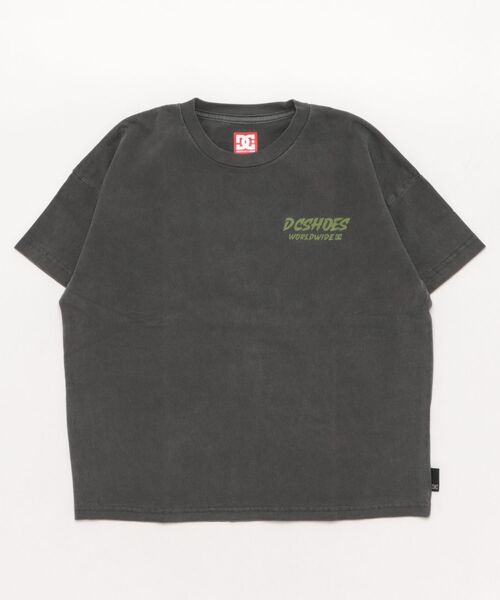 DC（ディーシー）の「DC/ディーシー キッズ Tシャツ 25 KD SKATE SKULL SS YST251533（Tシャツ/カットソー・キッズ・スミクロ/ホワイト/ベージュ・100cm/120cm/130cm/140cm/150cm/110cm/160cm）」の4枚目の写真