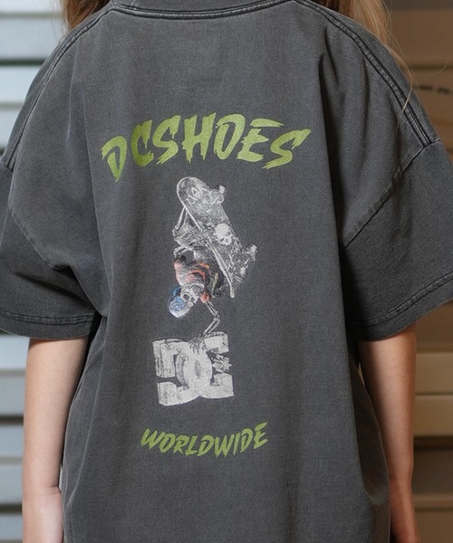 DC（ディーシー）の「DC/ディーシー キッズ Tシャツ 25 KD SKATE SKULL SS YST251533（Tシャツ/カットソー・キッズ・スミクロ/ホワイト/ベージュ・100cm/120cm/130cm/140cm/150cm/110cm/160cm）」の19枚目の写真