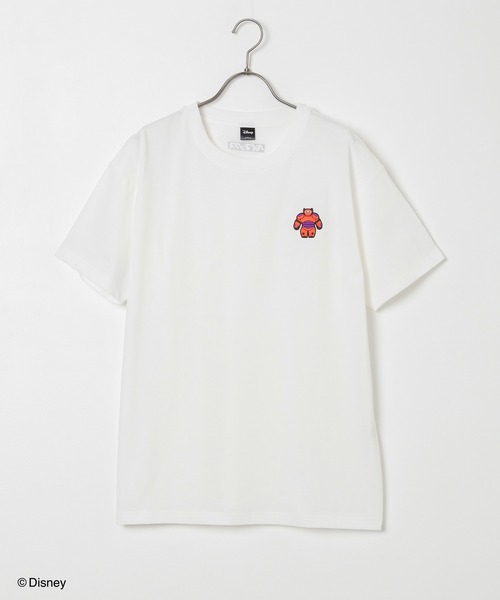 Honeys(ハニーズ)の「ベイマックス/ゆるT(Tシャツ/カットソー・レディース・ブラック/オートミール/ネイビー/ホワイト/レッド・L/LL/M/S)」の9枚目の写真