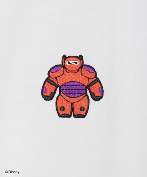 Honeys(ハニーズ)の「ベイマックス/ゆるT(Tシャツ/カットソー・レディース・ブラック/オートミール/ネイビー/ホワイト/レッド・L/LL/M/S)」の11枚目の写真