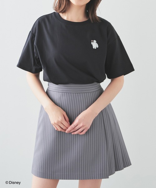 Honeys(ハニーズ)の「ベイマックス/ゆるT(Tシャツ/カットソー・レディース・ブラック/オートミール/ネイビー/ホワイト/レッド・L/LL/M/S)」の13枚目の写真