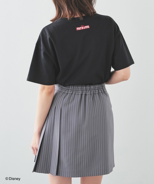 Honeys(ハニーズ)の「ベイマックス/ゆるT(Tシャツ/カットソー・レディース・ブラック/オートミール/ネイビー/ホワイト/レッド・L/LL/M/S)」の14枚目の写真