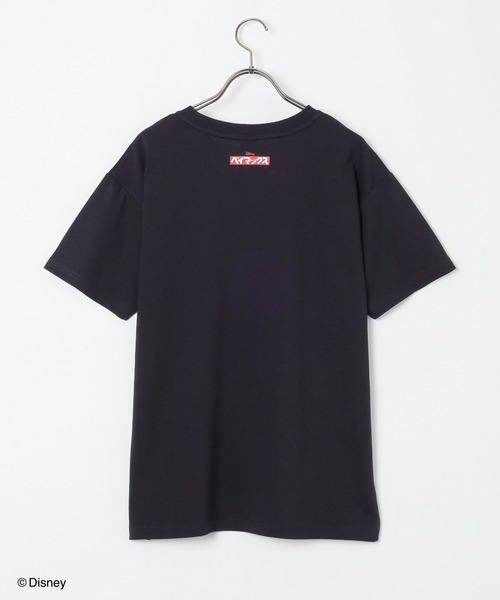 Honeys(ハニーズ)の「ベイマックス/ゆるT(Tシャツ/カットソー・レディース・ブラック/オートミール/ネイビー/ホワイト/レッド・L/LL/M/S)」の16枚目の写真