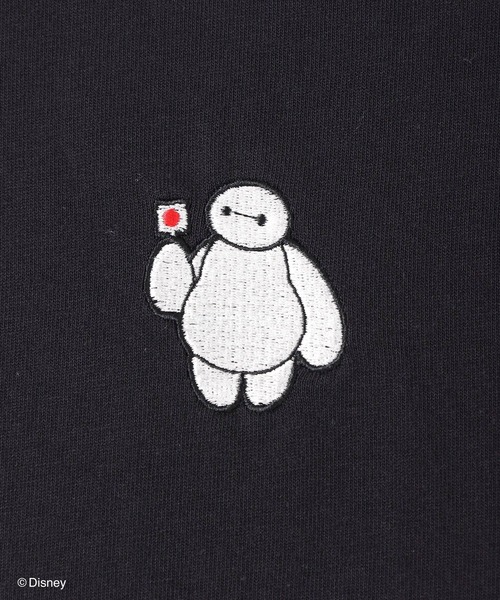 Honeys(ハニーズ)の「ベイマックス/ゆるT(Tシャツ/カットソー・レディース・ブラック/オートミール/ネイビー/ホワイト/レッド・L/LL/M/S)」の17枚目の写真