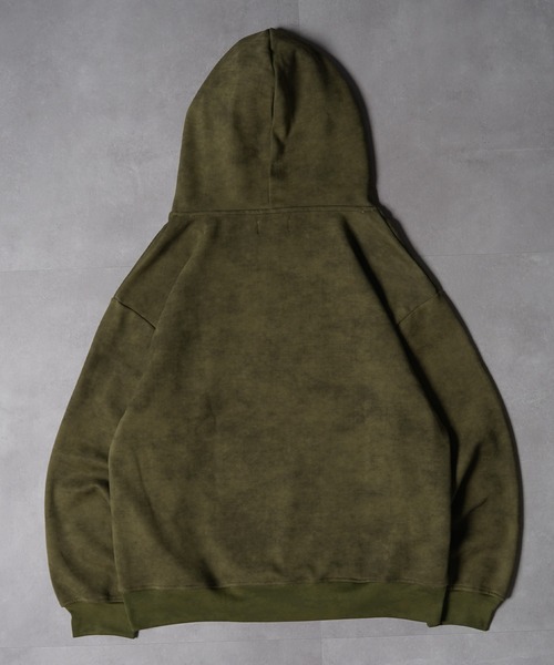 STAY GOLD(ステイゴールド)の「【STAYGOLD】ブラックストーン ボンディング フーディー 【セットアップ可能】/ Blackstone Bonding Hoodie(パーカー・メンズ・カーキ/ブラック・M/L)」の3枚目の写真