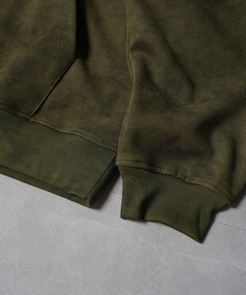 STAY GOLD(ステイゴールド)の「【STAYGOLD】ブラックストーン ボンディング フーディー 【セットアップ可能】/ Blackstone Bonding Hoodie(パーカー・メンズ・カーキ/ブラック・M/L)」の9枚目の写真