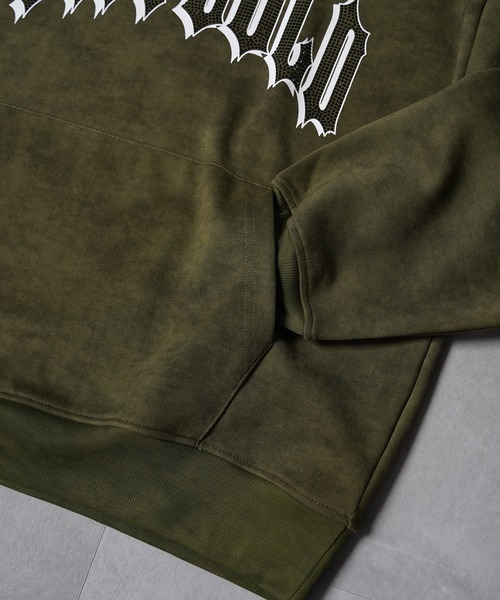 STAY GOLD(ステイゴールド)の「【STAYGOLD】ブラックストーン ボンディング フーディー 【セットアップ可能】/ Blackstone Bonding Hoodie(パーカー・メンズ・カーキ/ブラック・M/L)」の8枚目の写真