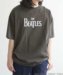 THE BEATLES ザ ビートルズ ロゴピグメントTシャツ