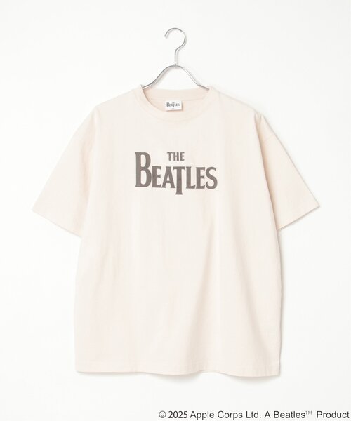 THE BEATLES ザ ビートルズ ロゴピグメントTシャツ VENCE EXCHANGE｜THE BEATLES ザ ビートルズ ロゴピグメントT